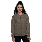Strichtarn Brown CAMO Unisex Bomber Jacket
