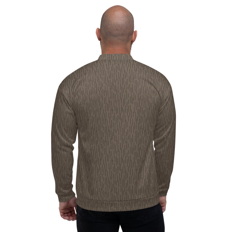 Strichtarn Brown CAMO Unisex Bomber Jacket