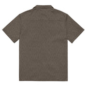 Strichtarn Brown CAMO Unisex Short-Sleeve Button Shirt - Button-Up