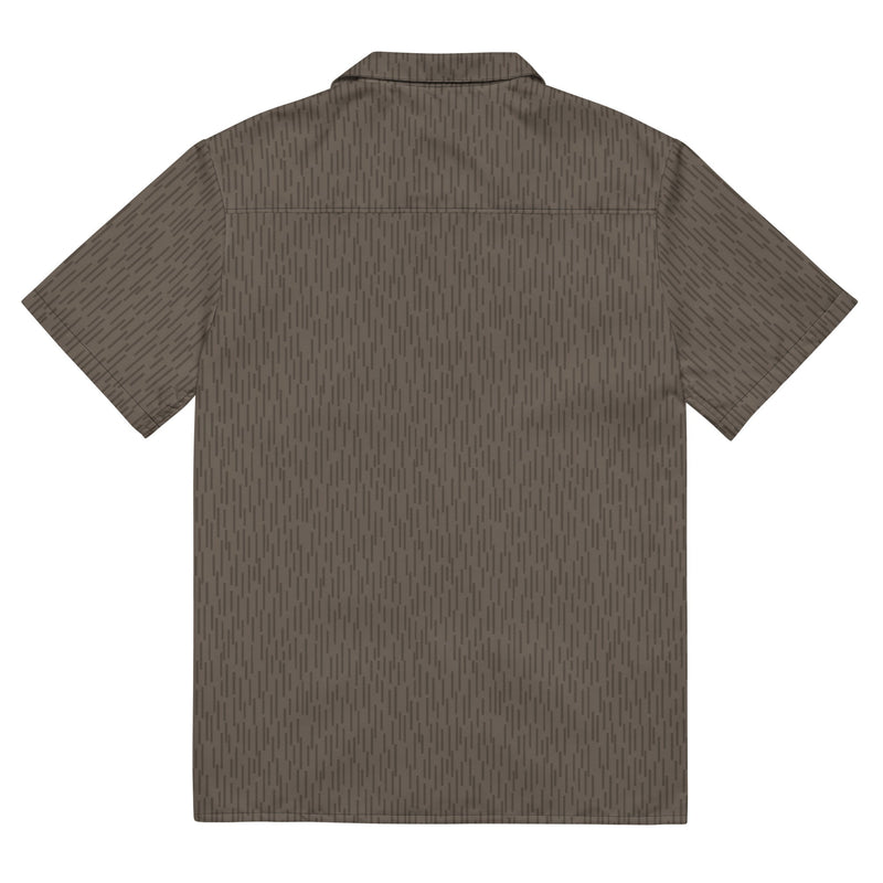 Strichtarn Brown CAMO Unisex Short-Sleeve Button Shirt - Button-Up
