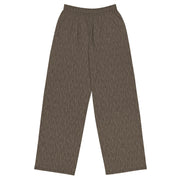 Strichtarn Brown CAMO Unisex Wide-Leg Leisure Pants - 2XS - Pant