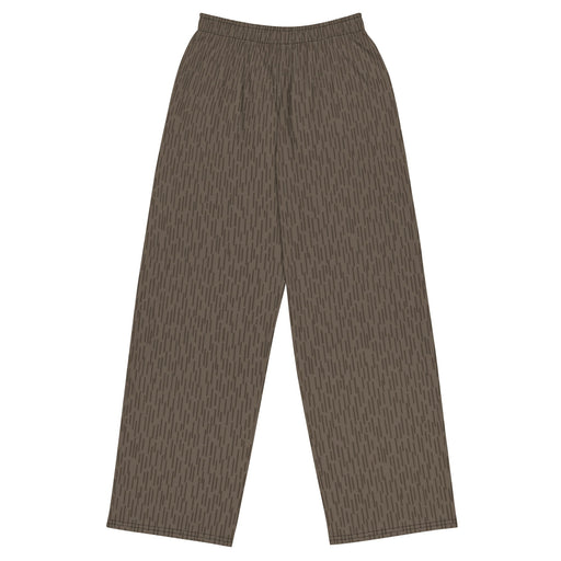 Strichtarn Brown CAMO Unisex Wide-Leg Leisure Pants - 2XS - Pant