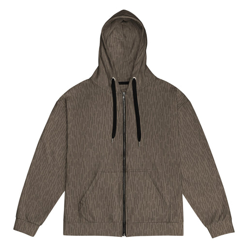 Strichtarn Brown CAMO Unisex Zip Hoodie - 2XS