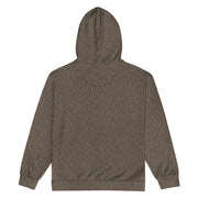 Strichtarn Brown CAMO Unisex Zip Hoodie