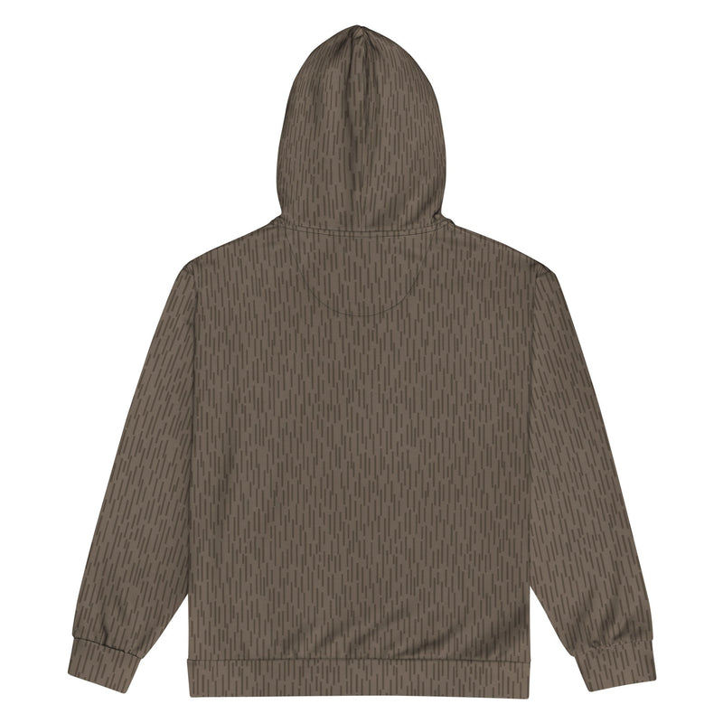 Strichtarn Brown CAMO Unisex Zip Hoodie