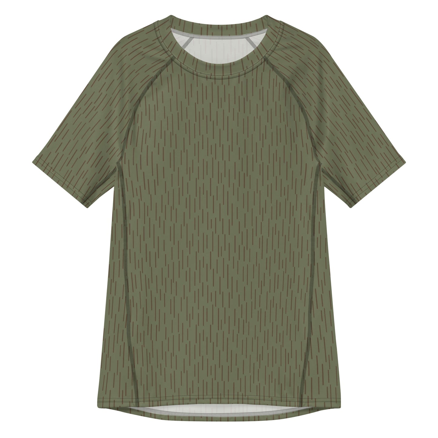 German Strichtarn Summer CAMO Mens Short-Sleeve Rash Guard - 2XS - Short-sleeve Guards