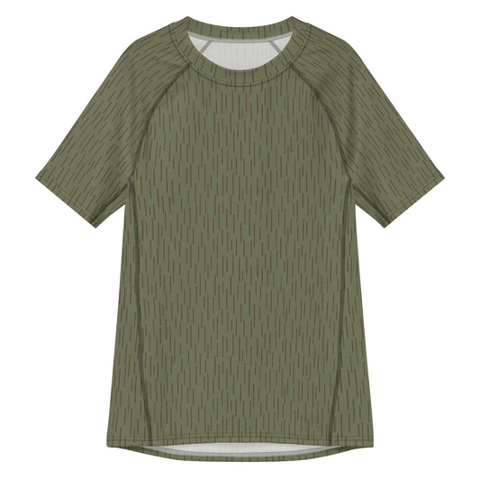 German Strichtarn Summer CAMO Mens Short-Sleeve Rash Guard - 2XS - Short-sleeve Guards