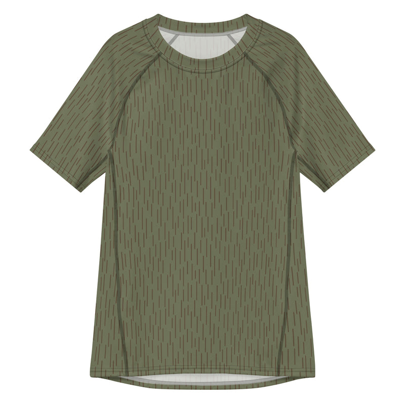 Strichtarn Summer CAMO Mens Short-Sleeve Rash Guard - 2XS - SS