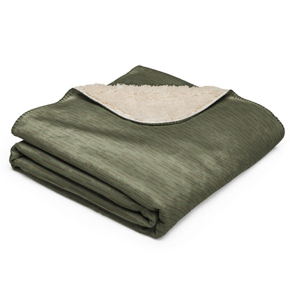 German Strichtarn Summer CAMO Sherpa blanket - Blankets