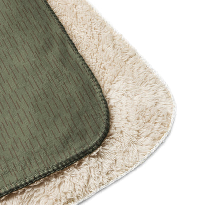 German Strichtarn Summer CAMO Sherpa blanket - Blankets