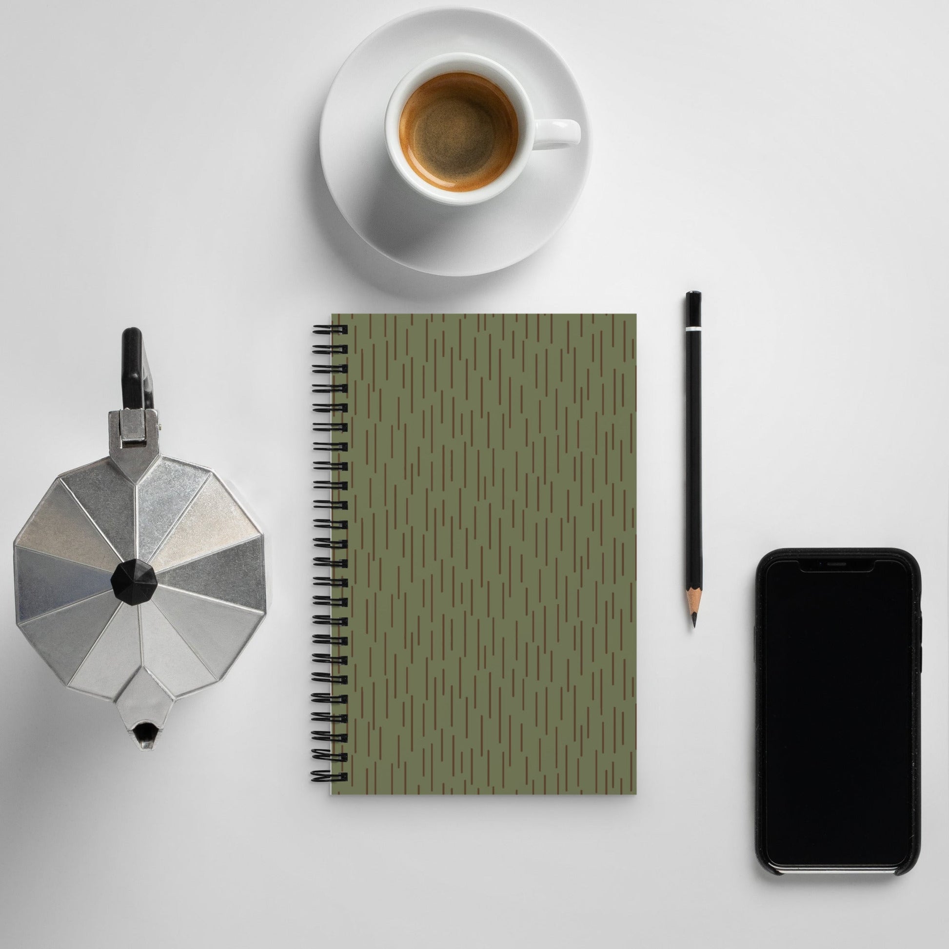German Strichtarn Summer CAMO Spiral notebook - Notebooks