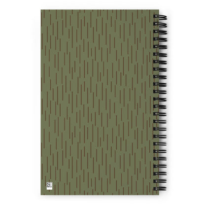 German Strichtarn Summer CAMO Spiral notebook - Notebooks