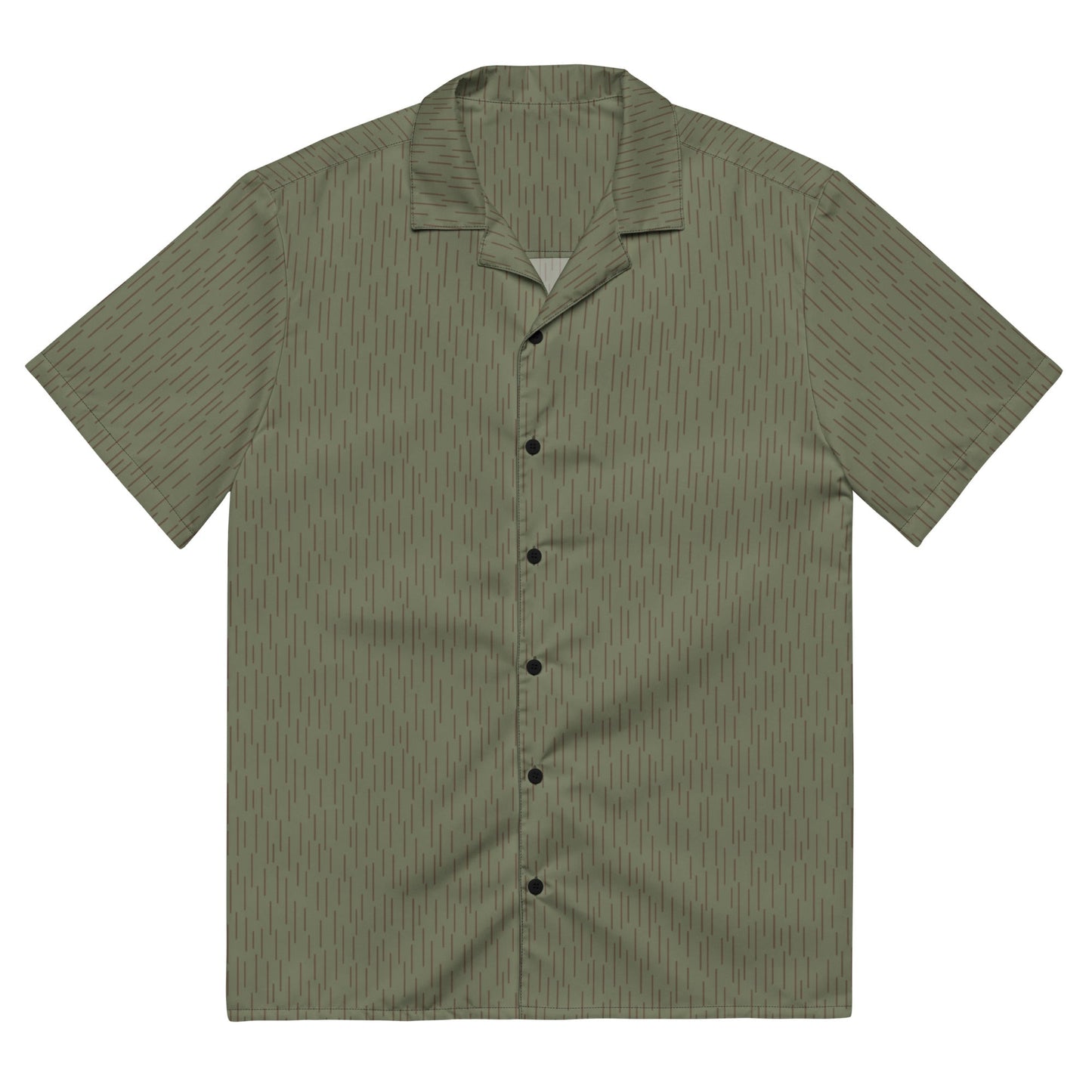 German Strichtarn Summer CAMO Unisex Short-Sleeve Button Shirt - 2XS