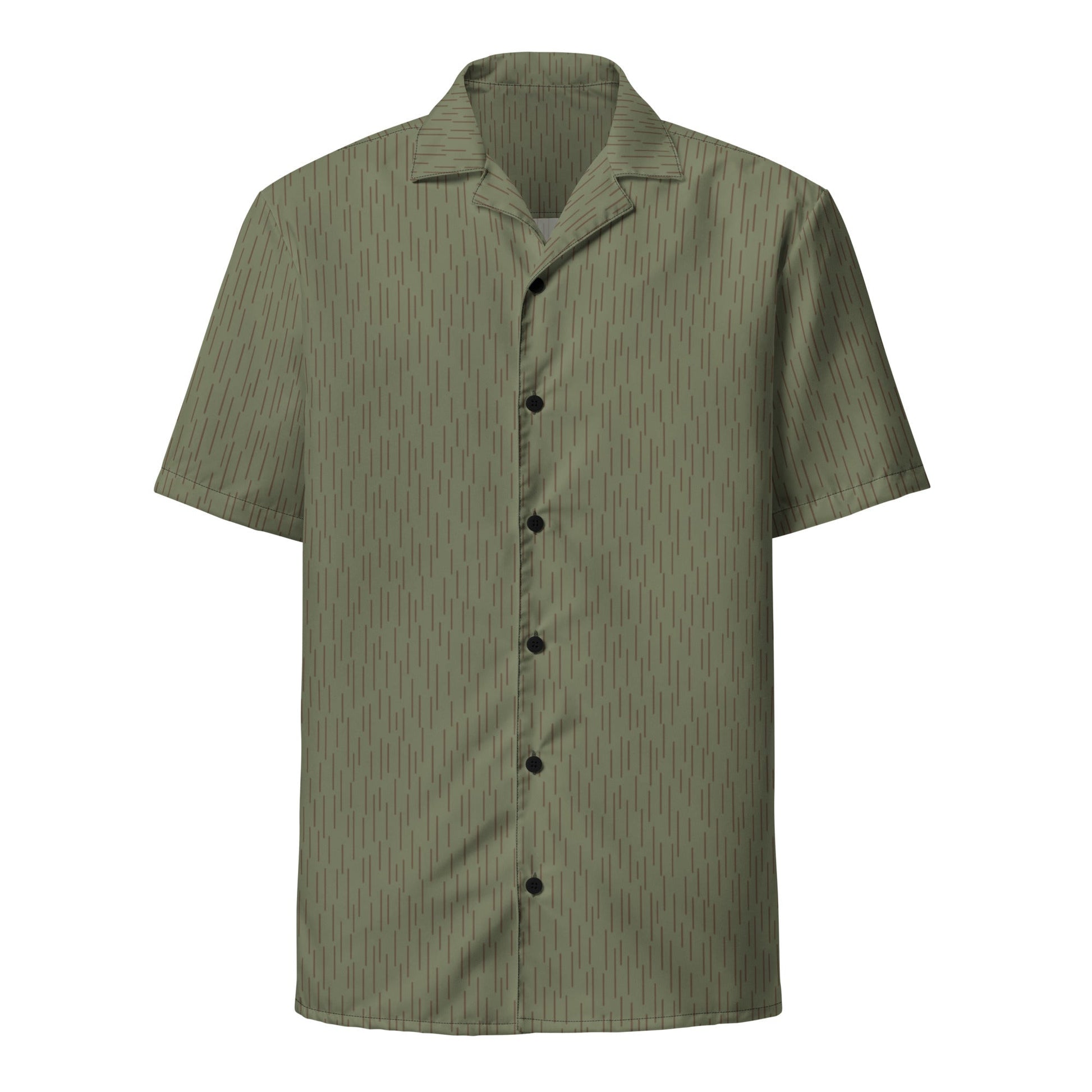 German Strichtarn Summer CAMO Unisex Short-Sleeve Button Shirt