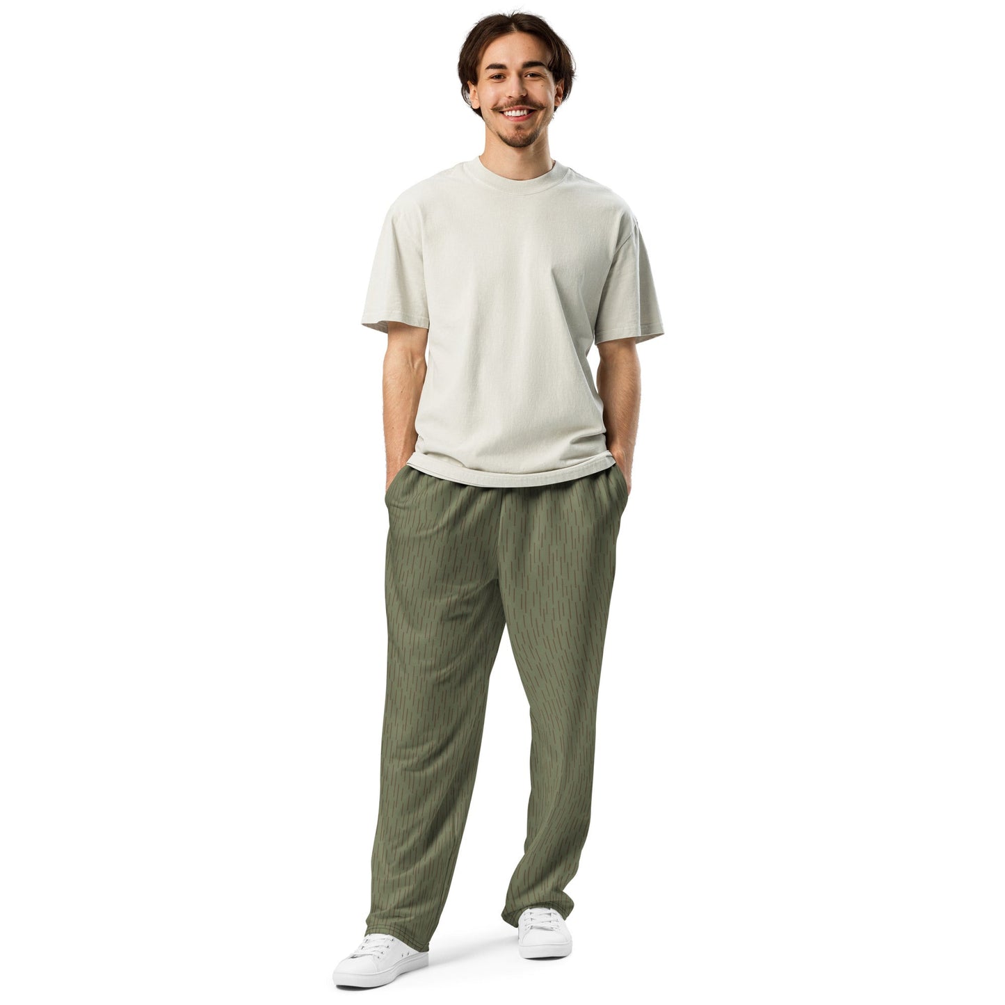 German Strichtarn Summer CAMO Wide-leg joggers - Joggers