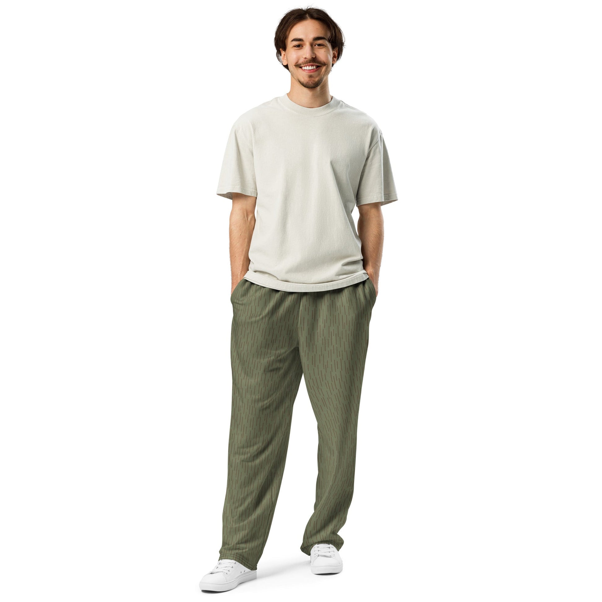 German Strichtarn Summer CAMO Wide-leg joggers - Joggers