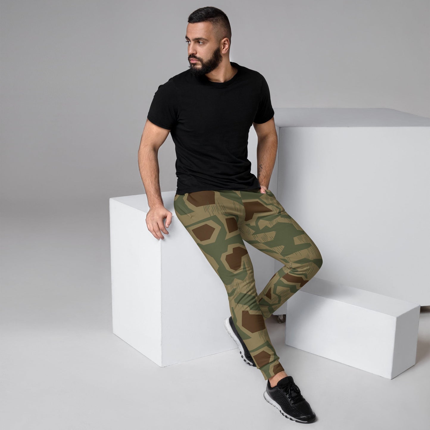 German Sumpfmuster 43 CAMO Mens Joggers - XS