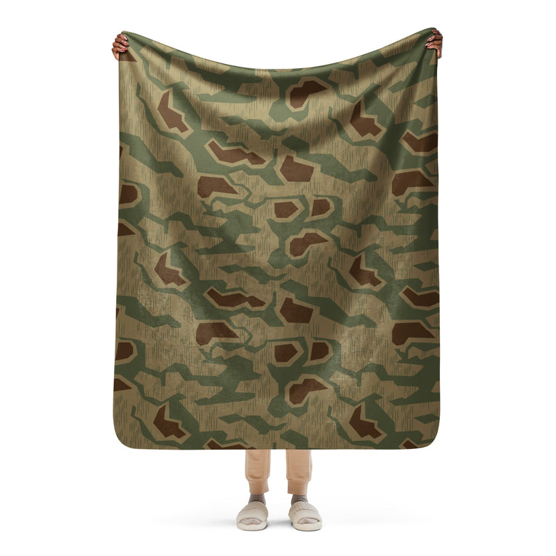 Sumpfmuster 43 CAMO Sherpa Blanket - 50″×60″