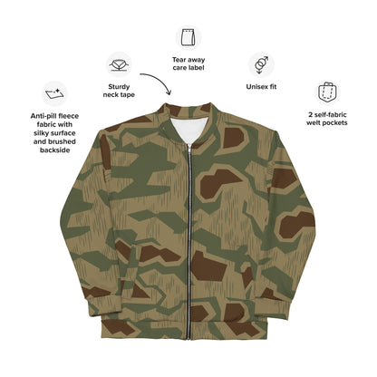 German Sumpfmuster 43 CAMO Unisex Bomber Jacket - Jackets