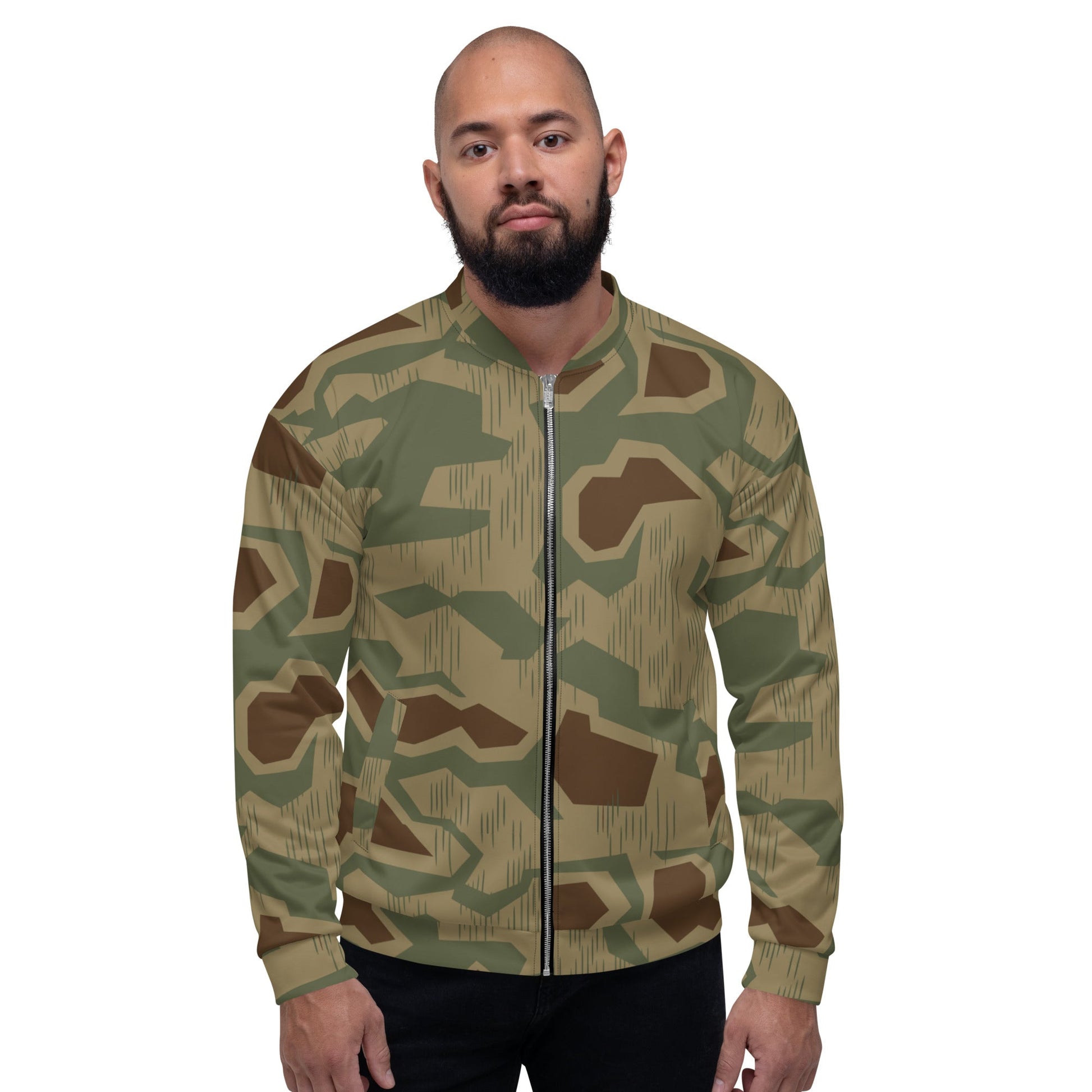 German Sumpfmuster 43 CAMO Unisex Bomber Jacket - Jackets