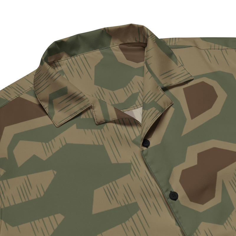 Sumpfmuster 43 CAMO Unisex Short-Sleeve Button Shirt - Button-Up