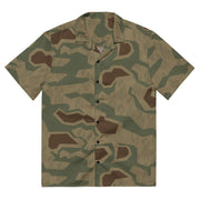 Sumpfmuster 43 CAMO Unisex Short-Sleeve Button Shirt - 2XS - Button-Up