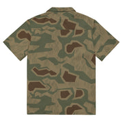 Sumpfmuster 43 CAMO Unisex Short-Sleeve Button Shirt - Button-Up