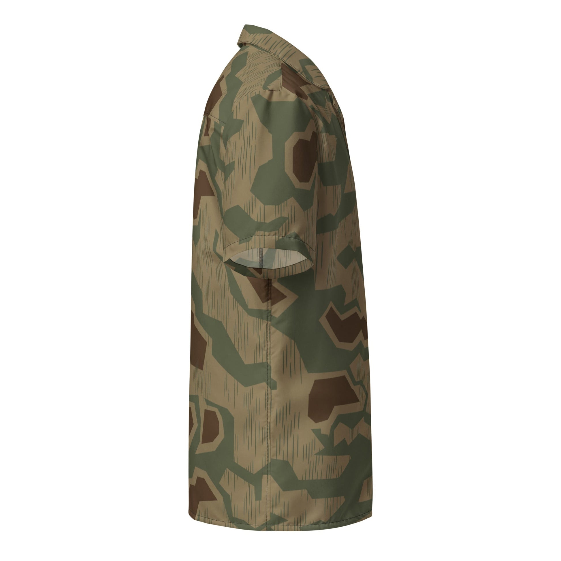 German Sumpfmuster 43 CAMO Unisex button shirt - Button Shirts