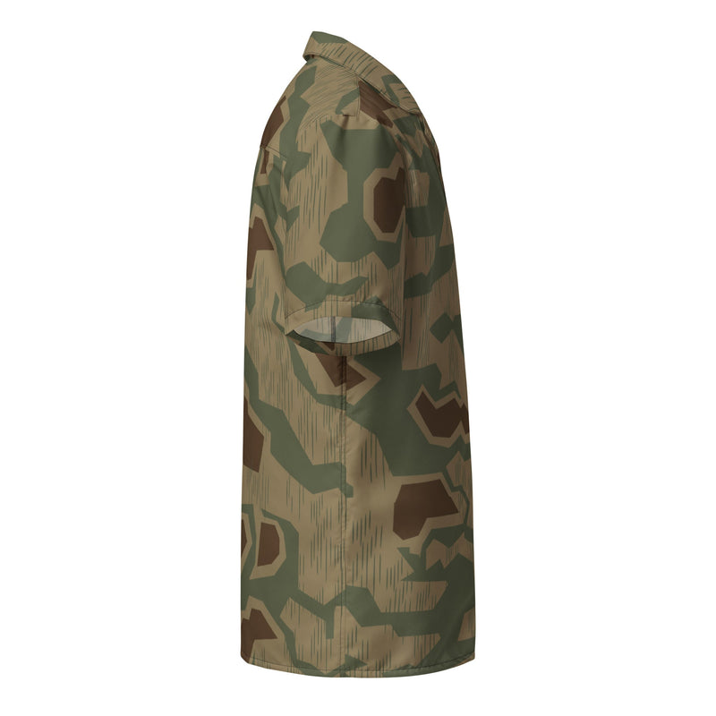 Sumpfmuster 43 CAMO Unisex Short-Sleeve Button Shirt - Button-Up