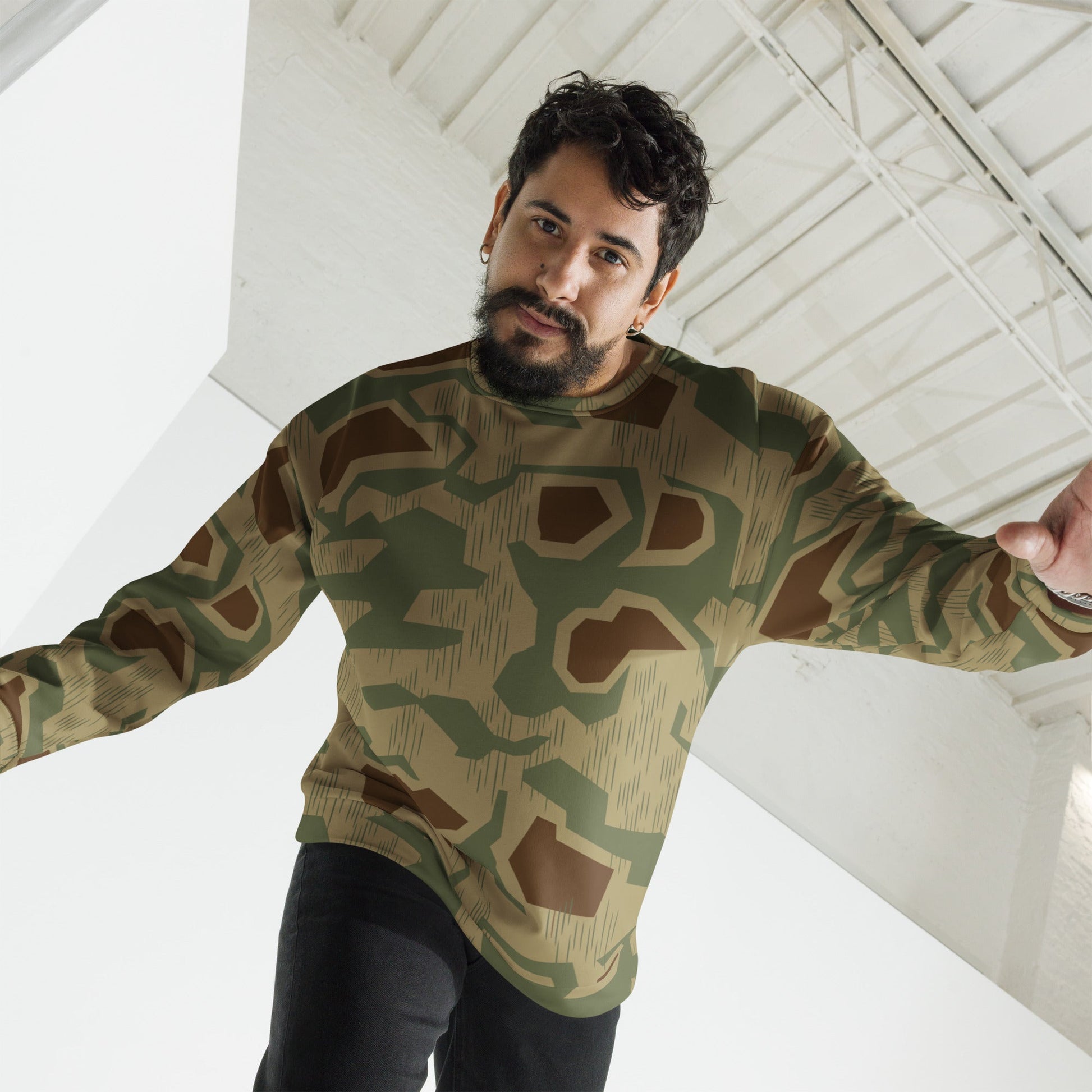German Sumpfmuster 43 CAMO Unisex Sweatshirt - Sweatshirts