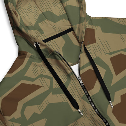 German Sumpfmuster 43 CAMO Unisex zip hoodie - Zip Hoodies