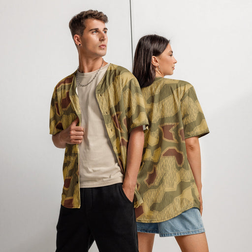 Sumpfmuster 44 CAMO Unisex Baseball Jersey - 2XS