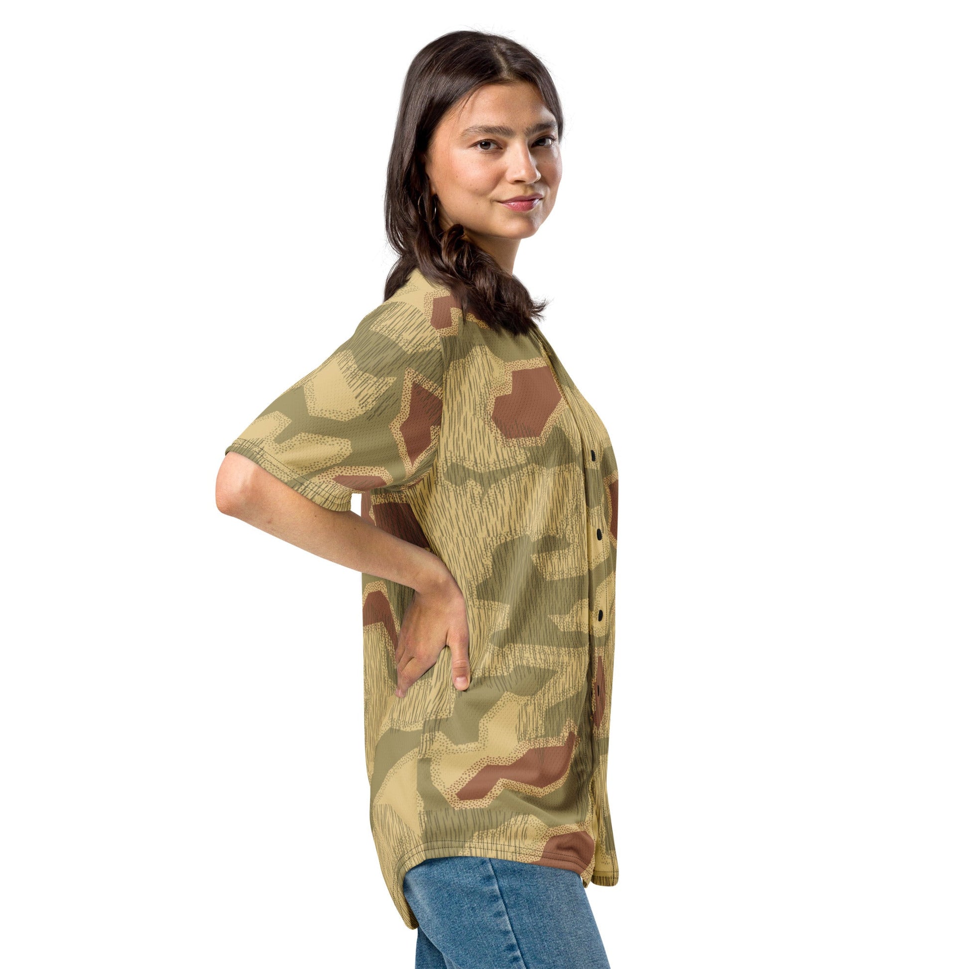 German Sumpfmuster 44 CAMO baseball jersey - Baseball Jerseys