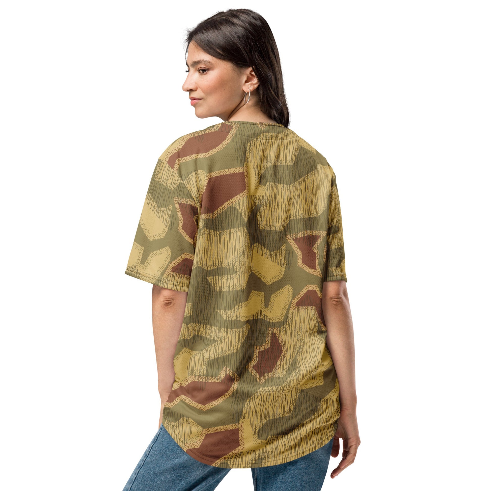 German Sumpfmuster 44 CAMO baseball jersey - Baseball Jerseys