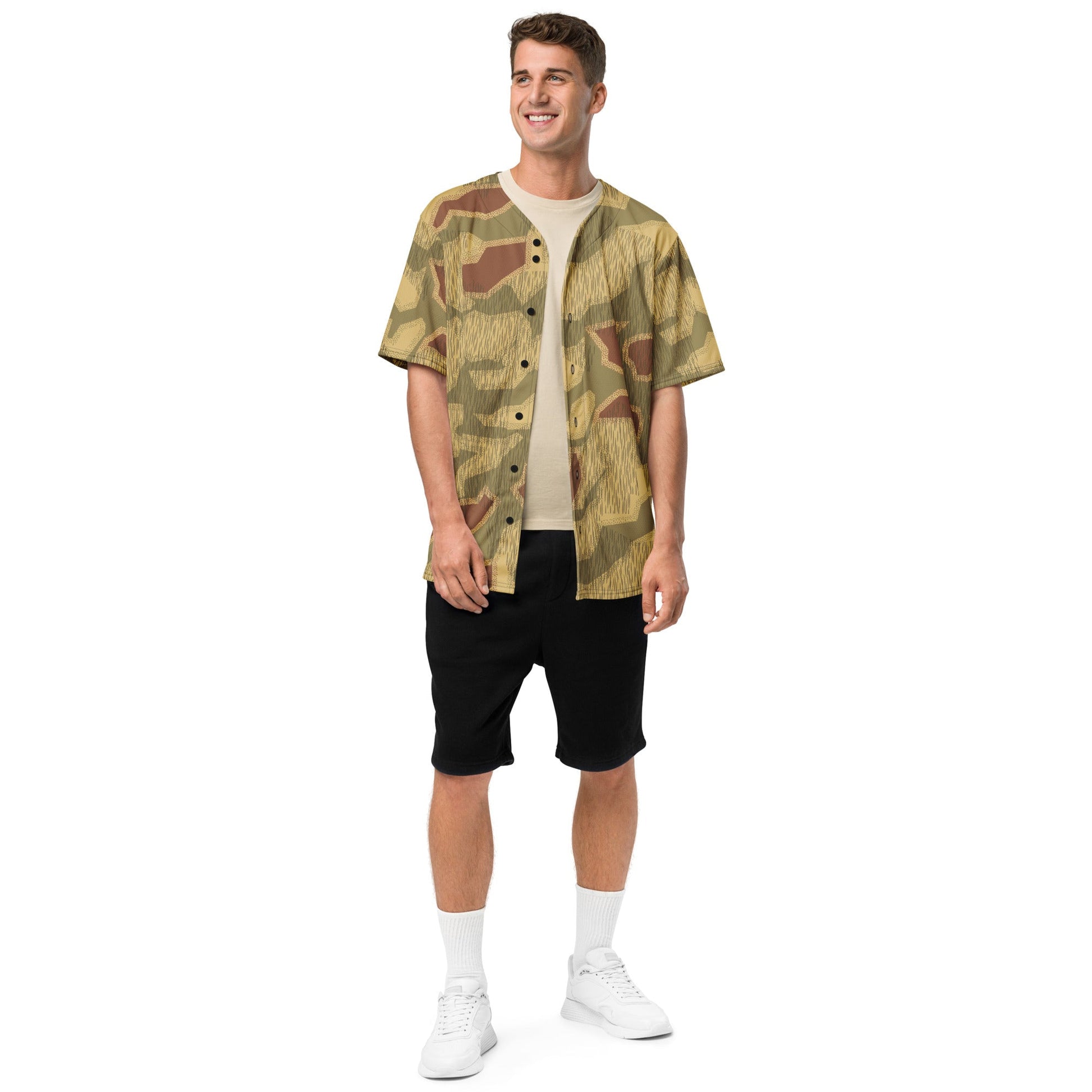 German Sumpfmuster 44 CAMO baseball jersey - Baseball Jerseys