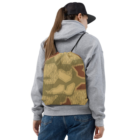 German Sumpfmuster 44 CAMO Drawstring Bag - Bags