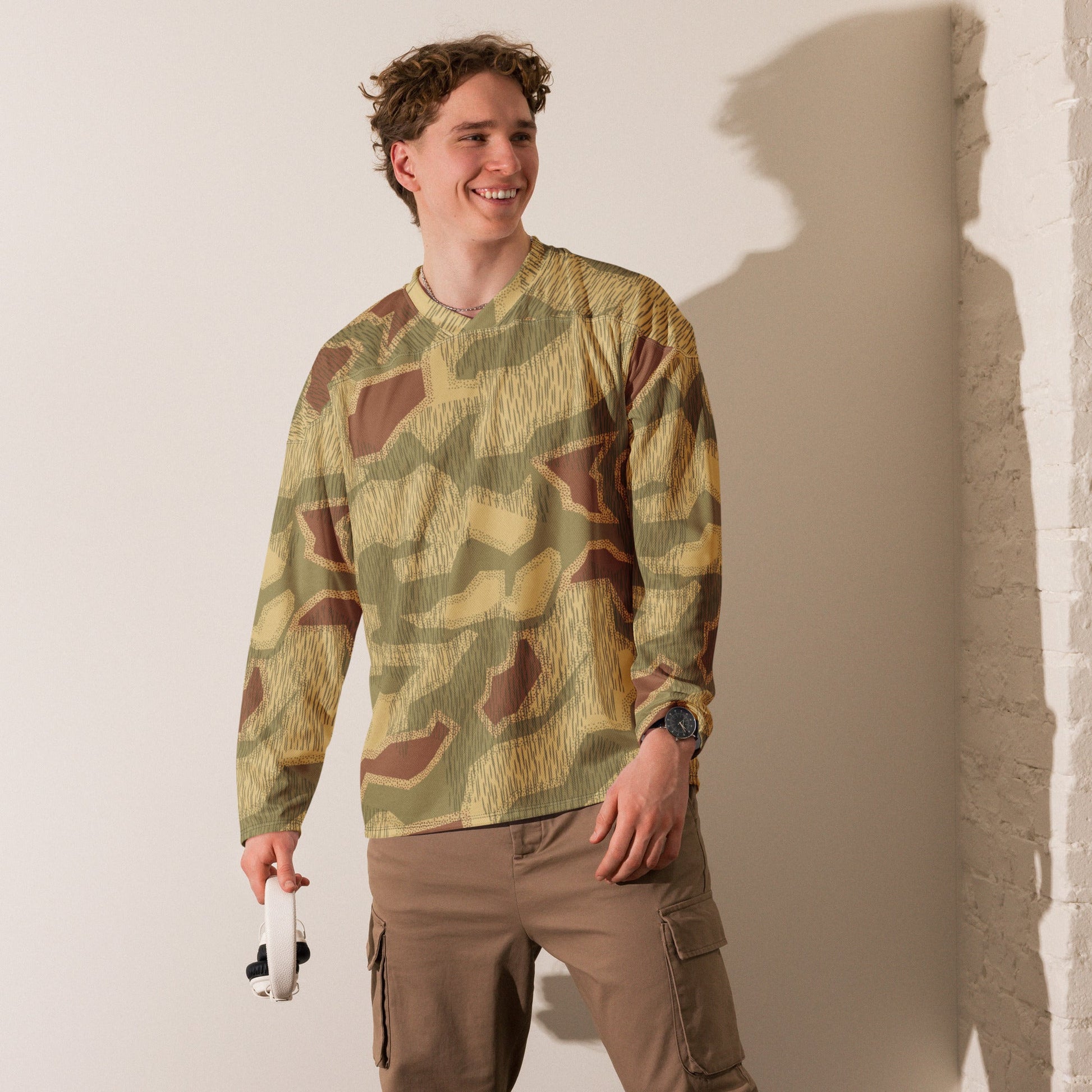 German Sumpfmuster 44 CAMO hockey fan jersey - Hockey Jerseys