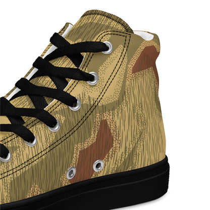German Sumpfmuster 44 CAMO Mens High-Top Canvas Shoes