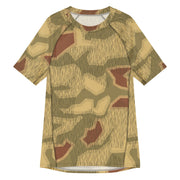 Sumpfmuster 44 CAMO Mens Short-Sleeve Rash Guard - 2XS - SS
