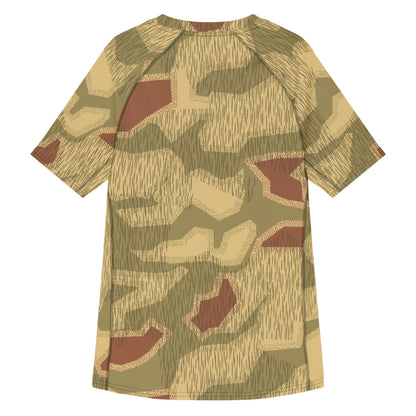 German Sumpfmuster 44 CAMO Mens Short-Sleeve Rash Guard - Short-sleeve Guards