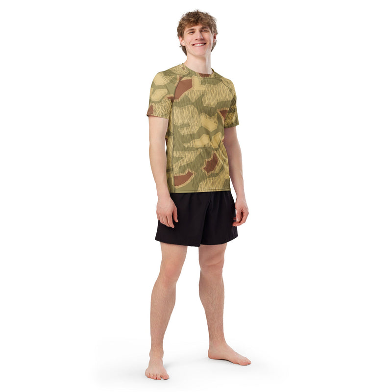 Sumpfmuster 44 CAMO Mens Short-Sleeve Rash Guard - SS