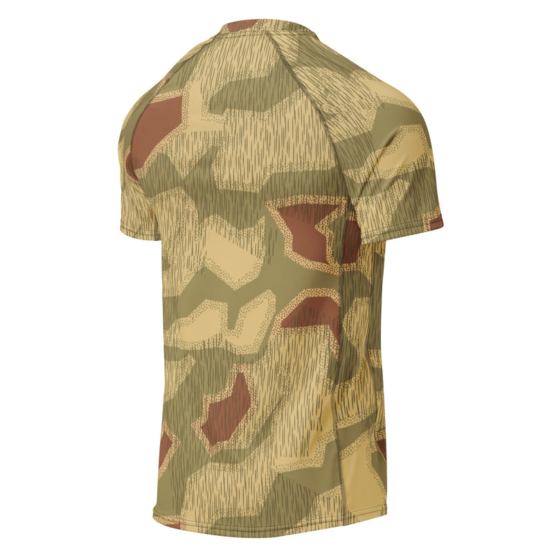 Sumpfmuster 44 CAMO Mens Short-Sleeve Rash Guard - SS