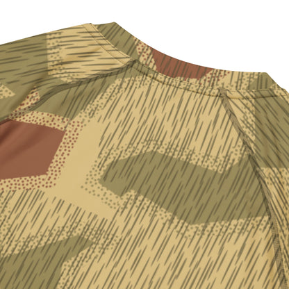 German Sumpfmuster 44 CAMO Mens Short-Sleeve Rash Guard - Short-sleeve Guards