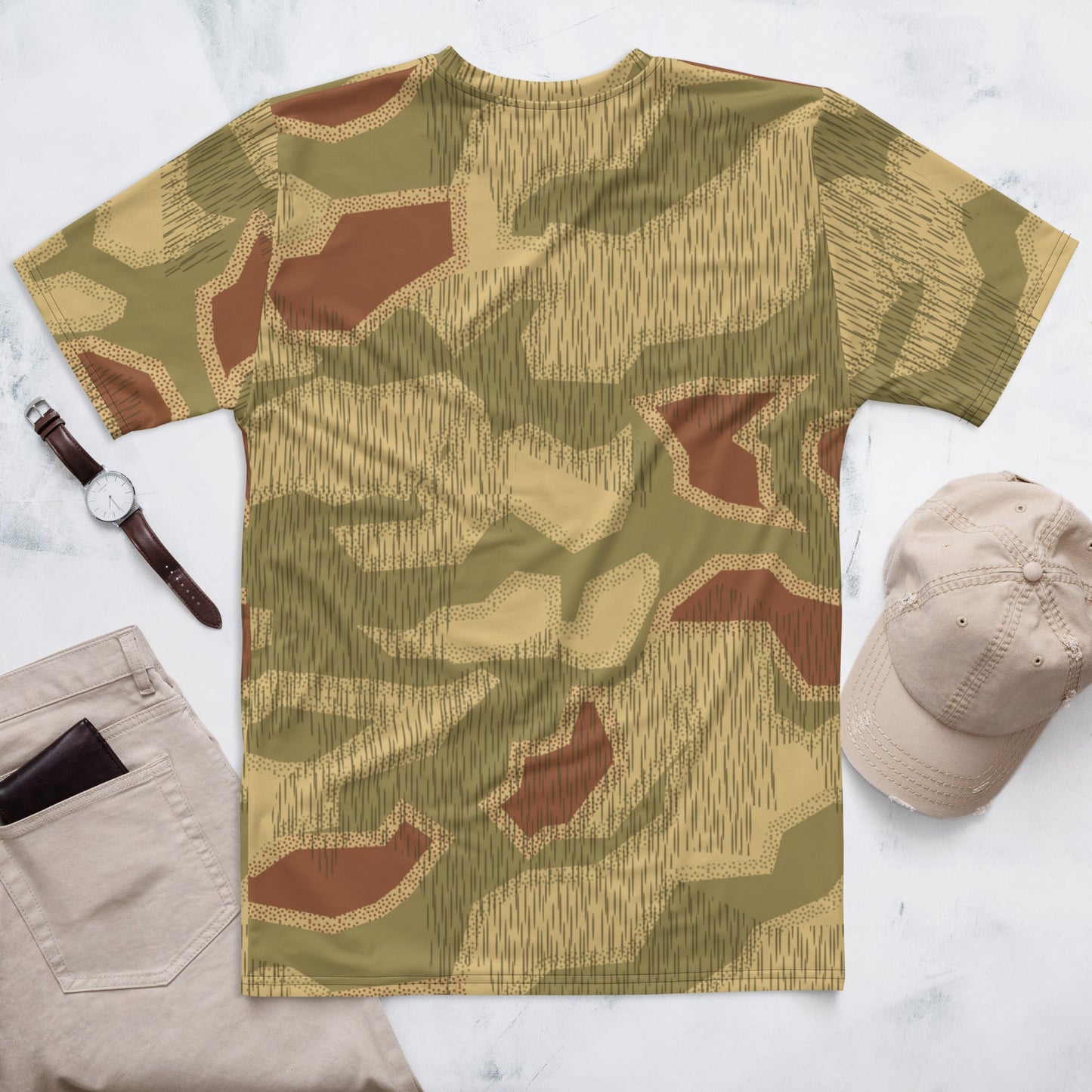 German Sumpfmuster 44 CAMO Mens t-shirt - T-Shirts