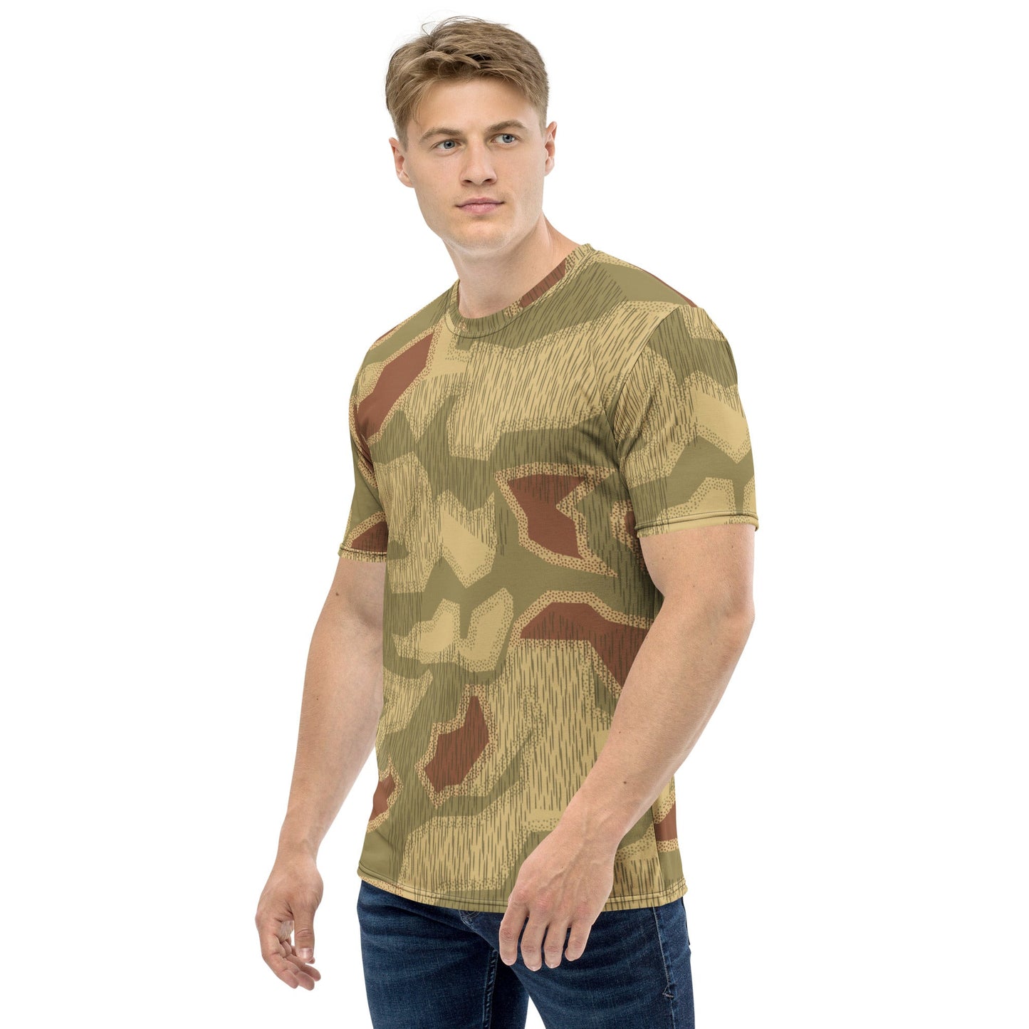 German Sumpfmuster 44 CAMO Mens t-shirt - T-Shirts