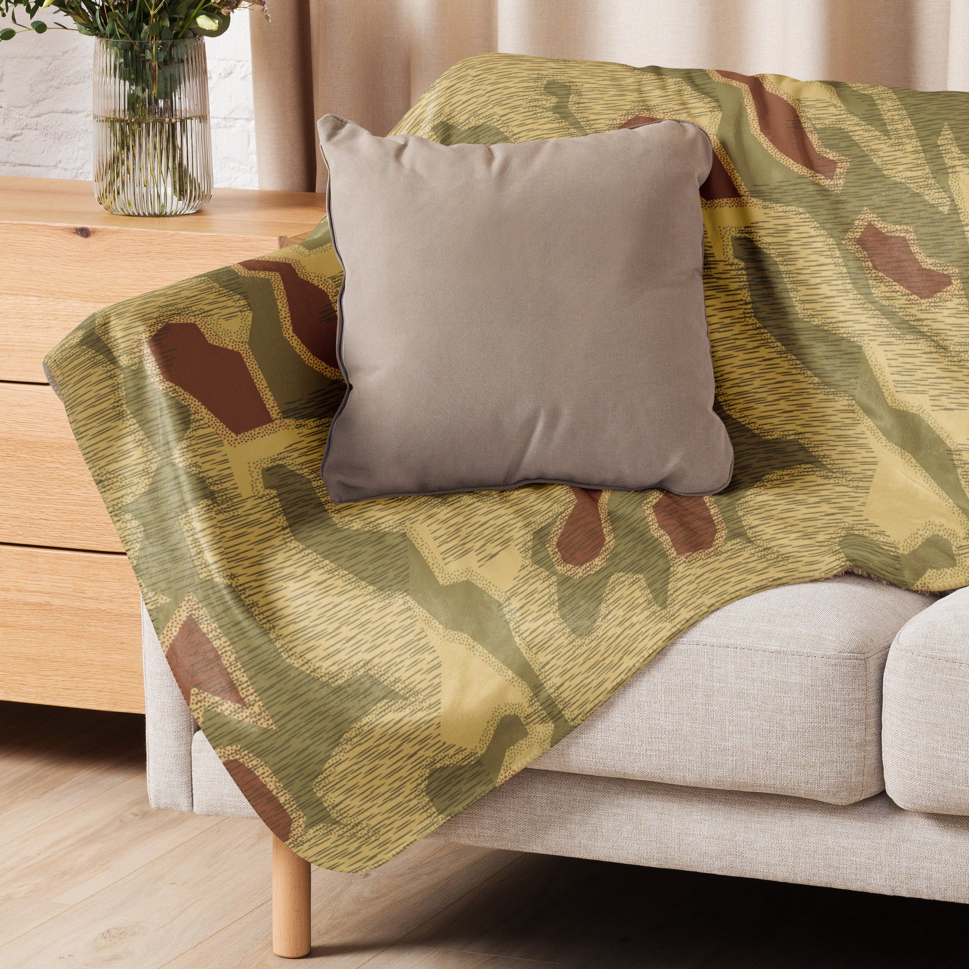 German Sumpfmuster 44 CAMO Sherpa blanket - Blanket
