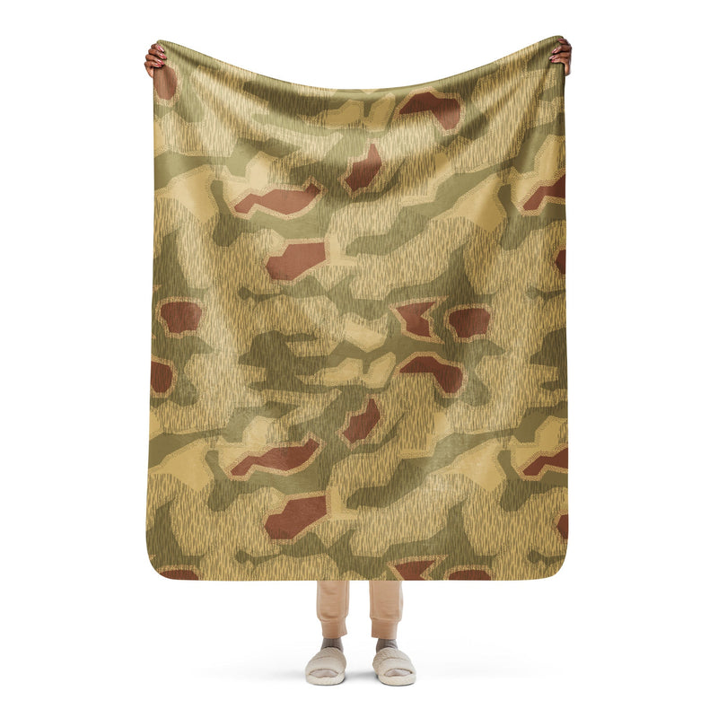 Sumpfmuster 44 CAMO Sherpa Blanket - 50″×60″
