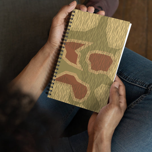 German Sumpfmuster 44 CAMO Spiral notebook - Notebooks