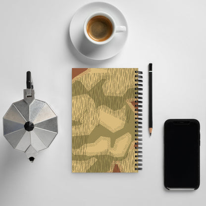 German Sumpfmuster 44 CAMO Spiral notebook - Notebooks