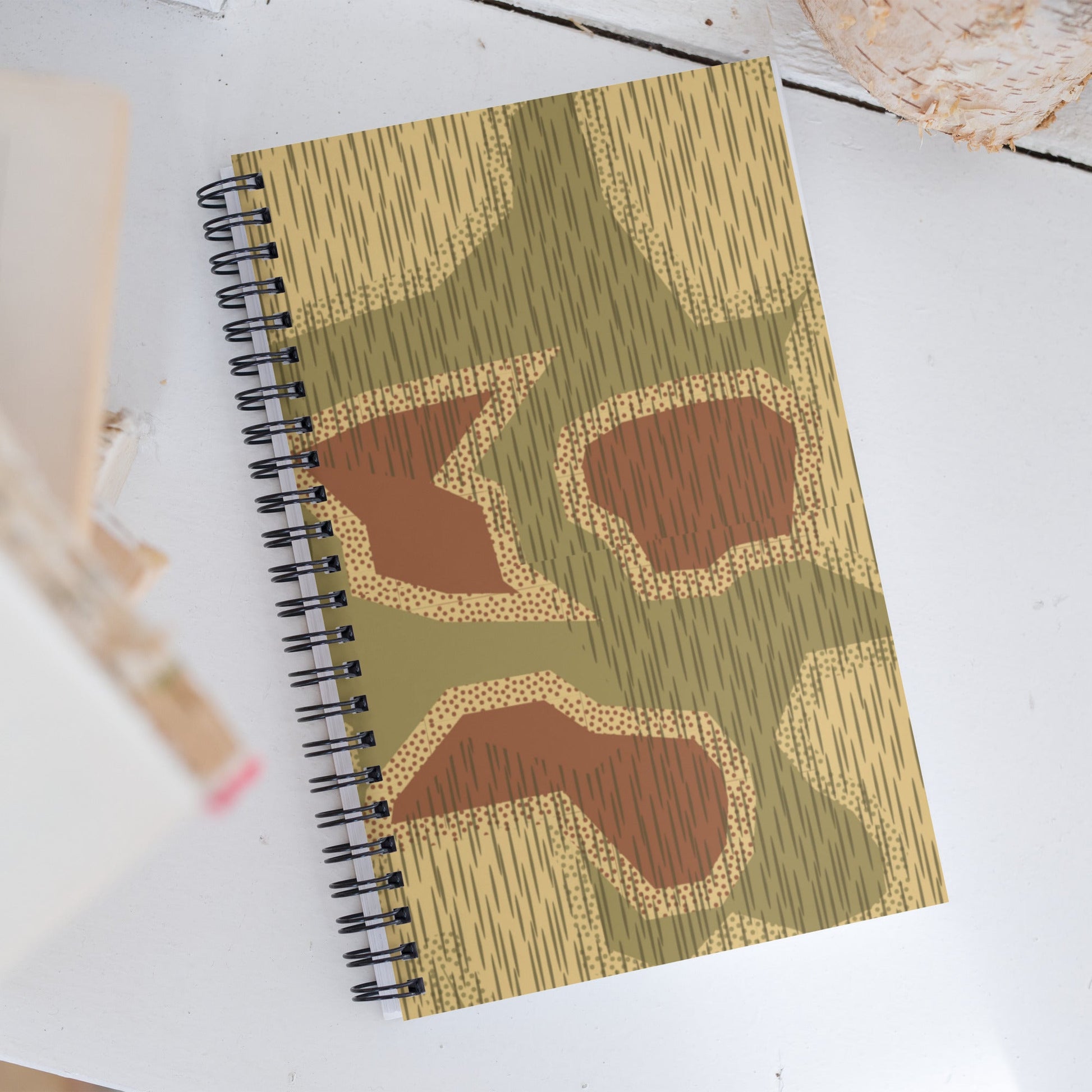 German Sumpfmuster 44 CAMO Spiral notebook - Notebooks